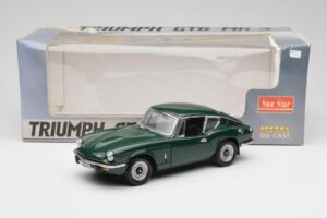 Triumph GT6 Mk3 Green Sun Star 1:18 1055 Diecast - image 8 of 8