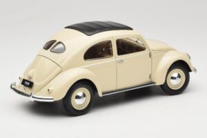 Volkswagen Beetle Type 1 Classic White Welly 1:18 18040W Diecast - image 3 of 8