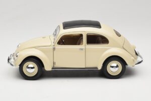 Volkswagen Beetle Type 1 Classic White Welly 1:18 18040W Diecast - image 4 of 8