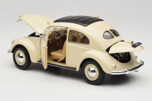 Volkswagen Beetle Type 1 Classic White Welly 1:18 18040W Diecast - image 5 of 8