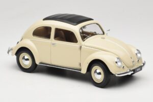 Volkswagen Beetle Type 1 Classic White Welly 1:18 18040W Diecast - image 6 of 8