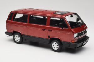Volkswagen Bus T3 Multivan Magnum Mars Red Metallic KK-Scale 1:18 KKDC180991 Diecast - image 4 of 6