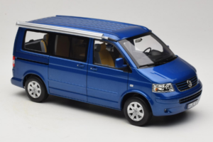 Volkswagen California T4 Ravenna Blue Metallic Norev 1:18 188607 Diecast - image 6 of 8