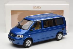 Volkswagen California T4 Ravenna Blue Metallic Norev 1:18 188607 Diecast - image 8 of 8