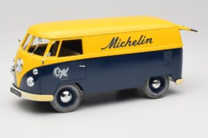 Volkswagen T1 Combi Michelin Black & Yellow Solido 1:18 9406 Diecast - image 2 of 8