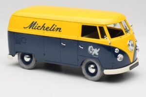 Volkswagen T1 Combi Michelin Black & Yellow Solido 1:18 9406 Diecast - image 6 of 8