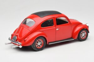 Volkswagen Beetle Red Solido 1:18 8306 Diecast - image 3 of 8