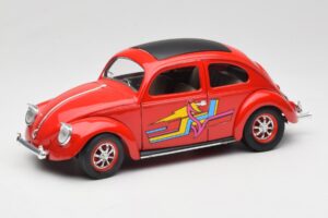 Volkswagen Beetle Red Solido 1:18 8306 Diecast