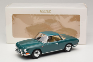 Volkswagen Karmann Ghia 1500 Green Norev 1:18 188648 Diecast - image 2 of 8