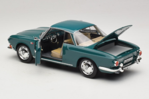 Volkswagen Karmann Ghia 1500 Green Norev 1:18 188648 Diecast - image 7 of 8