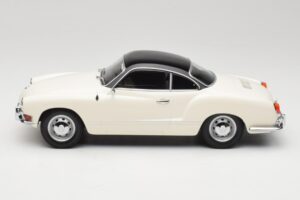 Volkswagen Karmann Ghia Cream Black Minichamps 1:18 155054021 Diecast - image 3 of 6