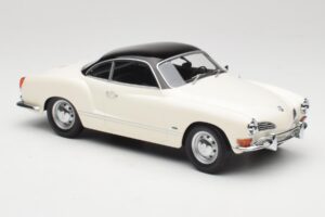 Volkswagen Karmann Ghia Cream Black Minichamps 1:18 155054021 Diecast - image 4 of 6