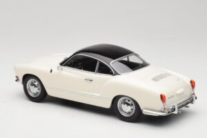 Volkswagen Karmann Ghia Cream Black Minichamps 1:18 155054021 Diecast - image 5 of 6