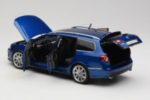 Volkswagen Passat B6 R36 Variant Blue NZG 1:18 KF044 Diecast - image 6 of 9