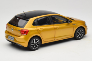Volkswagen Polo Plus Yellow OEM 1:18 ZVY000009GEL Diecast - image 3 of 8