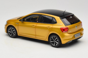 Volkswagen Polo Plus Yellow OEM 1:18 ZVY000009GEL Diecast - image 7 of 8