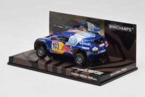 Volkswagen Race Touareg #103 B. Saby / R. Perin Winner Rally Por Las Pampas 2005 Minichamps 1:43 436055303 Diecast - image 3 of 4