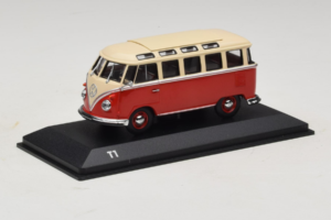Volkswagen T1 Red Beige Minichamps 1:43 231099300Y3D Diecast - image 2 of 4