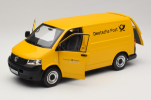 Volkswagen T5 Transporter Deutsche Post Norev 1:18 188617 Diecast - image 8 of 9