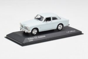 Volvo 121 Amazon Bright Blue Minichamps 1:43 430171007 Diecast - image 2 of 4