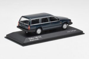 Volvo 740 GL Estate Blue Green Metallic Minichamps 1:43 943171713 Diecast - image 2 of 4