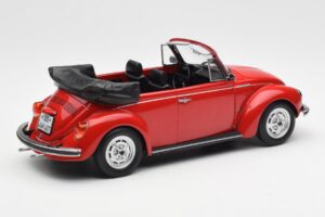 Volkswagen Beetle 1303 Cabriolet Red Norev 1:18 188529 Diecast - image 2 of 6