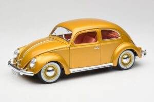 Volkswagen Beetle Gold Bburago 1:18 3361 Diecast
