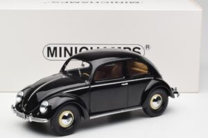 Volkswagen Beetle Type 1 Black Minichamps 1:18 107054001 Diecast - image 6 of 6