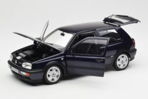 Volkswagen Golf Mk3 VR6 Blue Metallic Norev 1:18 188462 Diecast - image 2 of 8