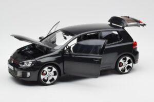 Volkswagen Golf Mk6 GTI Grey Metallic Norev 1:18 188503 Diecast - image 2 of 7
