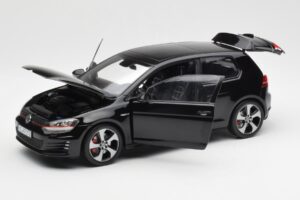 Volkswagen Golf Mk7 GTI Black Norev 1:18 188550 Diecast - image 2 of 8