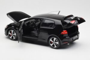 Volkswagen Golf Mk7 GTI Black Norev 1:18 188550 Diecast - image 5 of 8