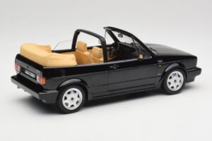 Volkswagen Golf Mk1 Cabriolet Black Norev 1:18 188568 Diecast - image 2 of 6