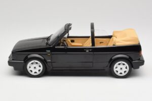 Volkswagen Golf Mk1 Cabriolet Black Norev 1:18 188568 Diecast - image 3 of 6