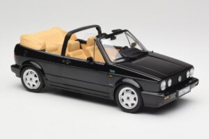 Volkswagen Golf Mk1 Cabriolet Black Norev 1:18 188568 Diecast - image 4 of 6