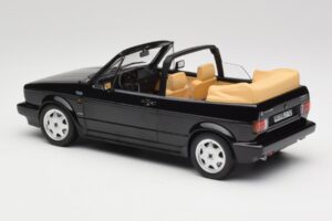 Volkswagen Golf Mk1 Cabriolet Black Norev 1:18 188568 Diecast - image 5 of 6