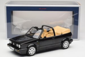 Volkswagen Golf Mk1 Cabriolet Black Norev 1:18 188568 Diecast - image 6 of 6