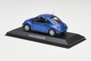 Volkswagen New Beetle Satellite Blue Minichamps 1:43 430058004 Diecast - image 3 of 4