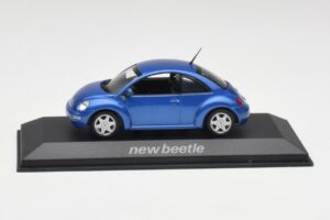 Volkswagen New Beetle Satellite Blue Minichamps 1:43 430058004 Diecast