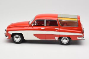 Wartburg 311 Camping Deluxe Red White BoS Models 1:18 BOS037 Resin - image 3 of 6