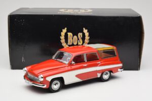 Wartburg 311 Camping Deluxe Red White BoS Models 1:18 BOS037 Resin - image 6 of 6