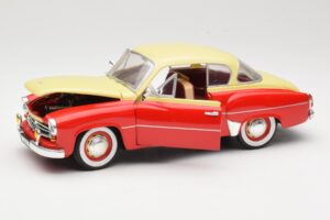 Wartburg 311 Coupe Red & Beige Revell 1:18 8418 Diecast - image 2 of 8