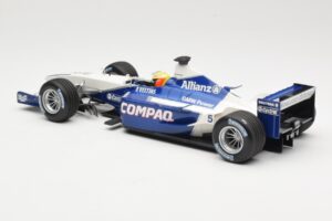 Williams FW23 BMW #5 R. Schumacher Practice San Marino GP 2001 Minichamps 1:18 80430146710 Diecast - image 5 of 6