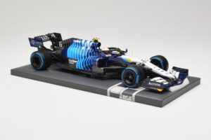 Williams Racing Mercedes FW43B #6 N. Latifi Belgian GP 2021 Minichamps 1:18 117211306 Diecast - image 4 of 6