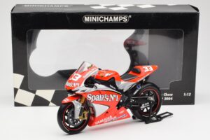 Yamaha YZR-M1 Gauloises Fortuna Yamaha #7 C. Checa MotoGP 2004 Minichamps 1:12 122043007 Diecast - image 6 of 6