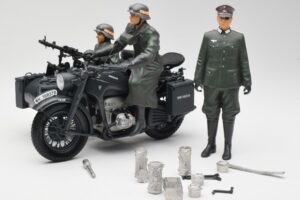 Zundapp KS 750 Sidecar Walkure Schuco 1:10 450651900 Diecast - image 2 of 7